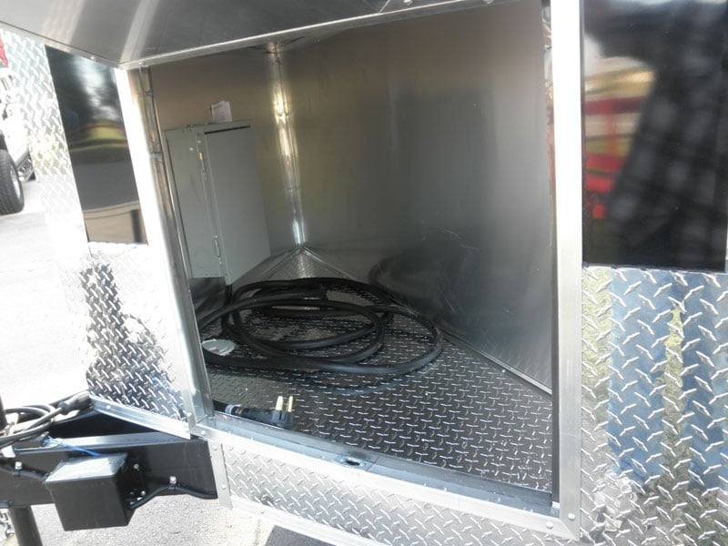 Concession Trailer 8.5’x24′ Black – BBQ Smoker Event Food — photo 5