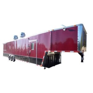 Concession Trailer Brandywine 8.5' x 43' BBQ Smoker Catering Event Trailer