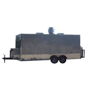Concession Trailer 8.5' X 20' Silver - Food Event Catering
