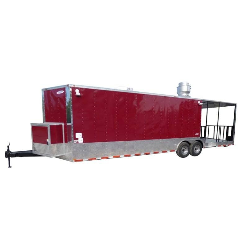 Concession Trailer 8.5′ X 30′ Brandywine – BBQ Event Catering