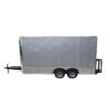 8.5 x 16 silver frost trailer with metallic concession finish