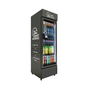 Used HAHA Smart Cooler Mini, compact cashless grab-and-go AI vending machine - view 2