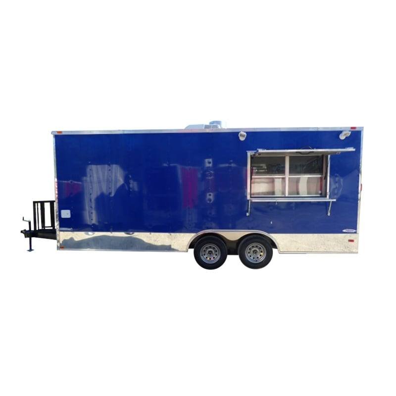 8.5′ x 20′ Cobalt Blue Catering Event Concession Food Trailer