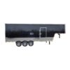 8.5 x 30 Gooseneck Trailer deck-over platform with triple axles