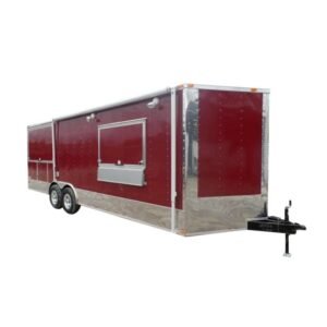 8.5' x 24' Concession BBQ Food Trailer Brandy Wine Catering