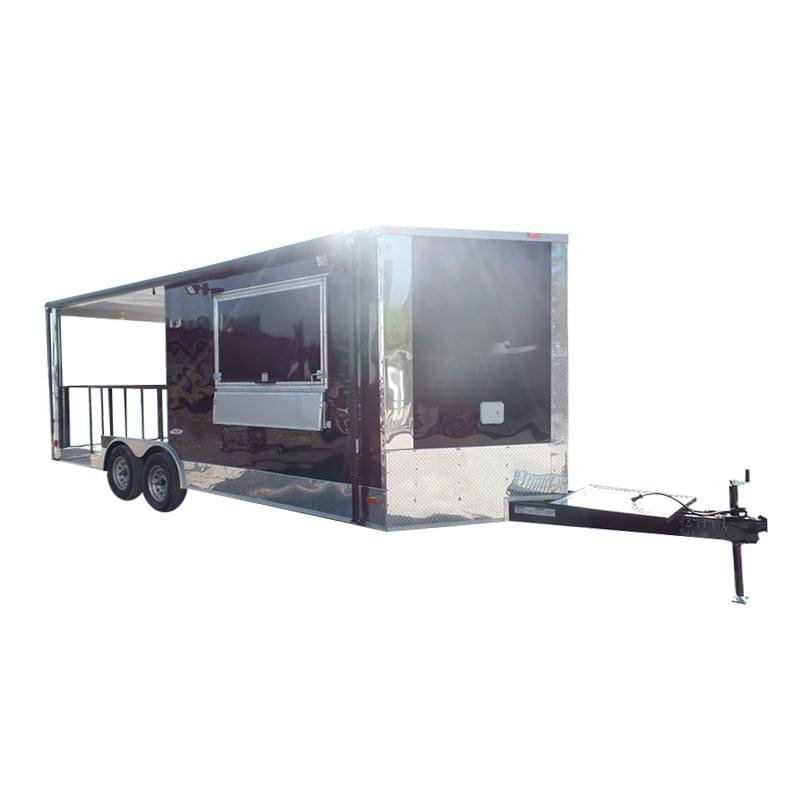 8.5′ x 20′ Concession BBQ Food Event Catering Trailer