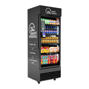 Used HAHA Smart Cooler Plus, mid-size cashless grab-and-go AI vending machine - view 2