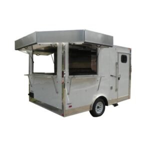 Concession Trailer 8.5'x12' White - Event Food Catering Vending