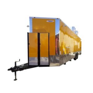 8.5' x 25' Concession Food Yellow Trailer