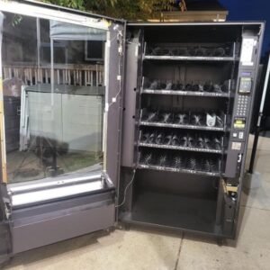 Used Crane National 147 snack machine, compact glass-front vendor - view 3