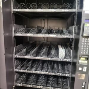 Used Crane National 147 snack machine, compact glass-front vendor - view 5