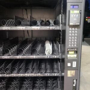 Used Crane National 147 snack machine, compact glass-front vendor - view 4