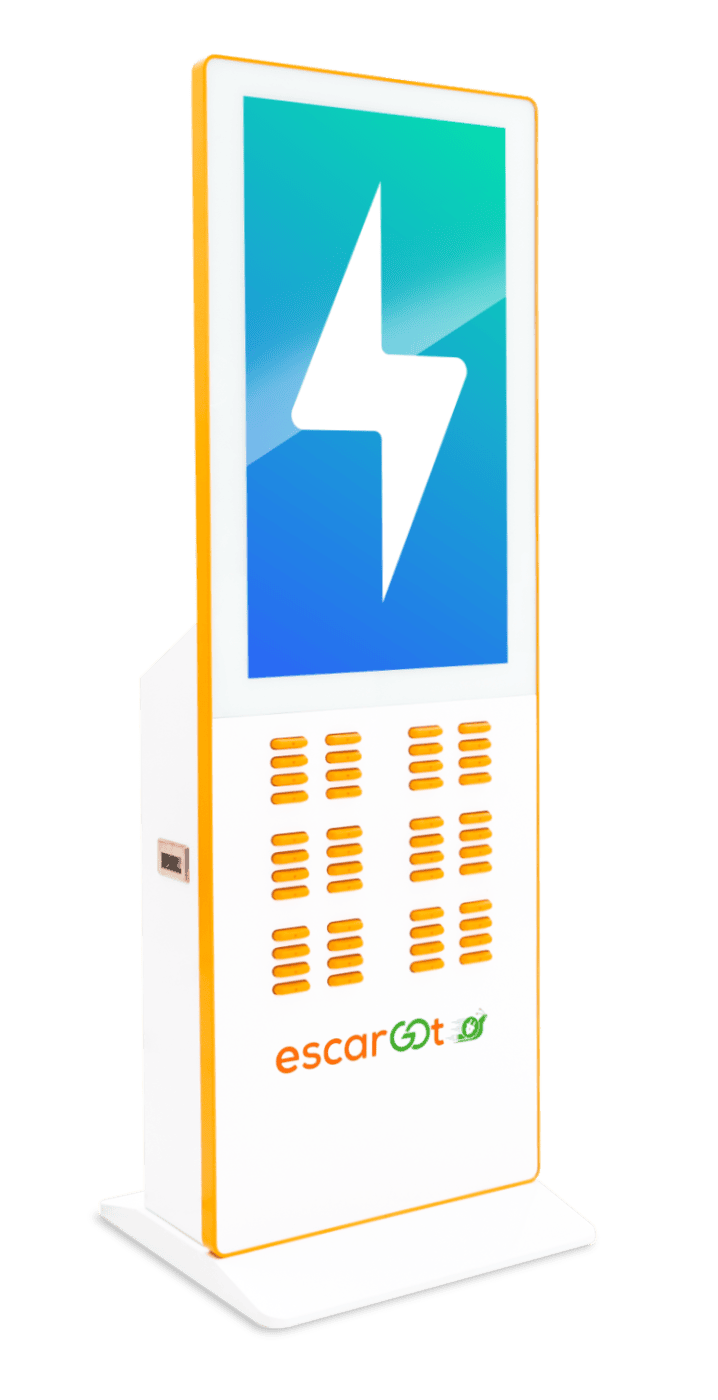 The Power Stop – E48 – Phone Charging Kiosk — photo 3 Power Stop E48 phone charging kiosk - view 3