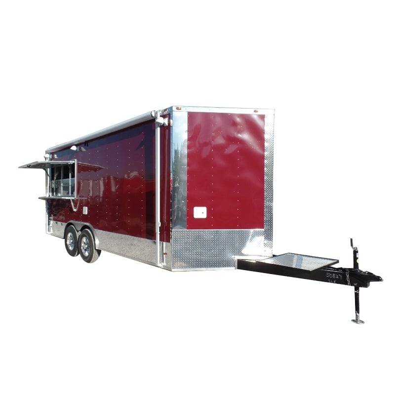 8.5′ x 18′ Concession Food Trailer Brandy Wine With Appliances