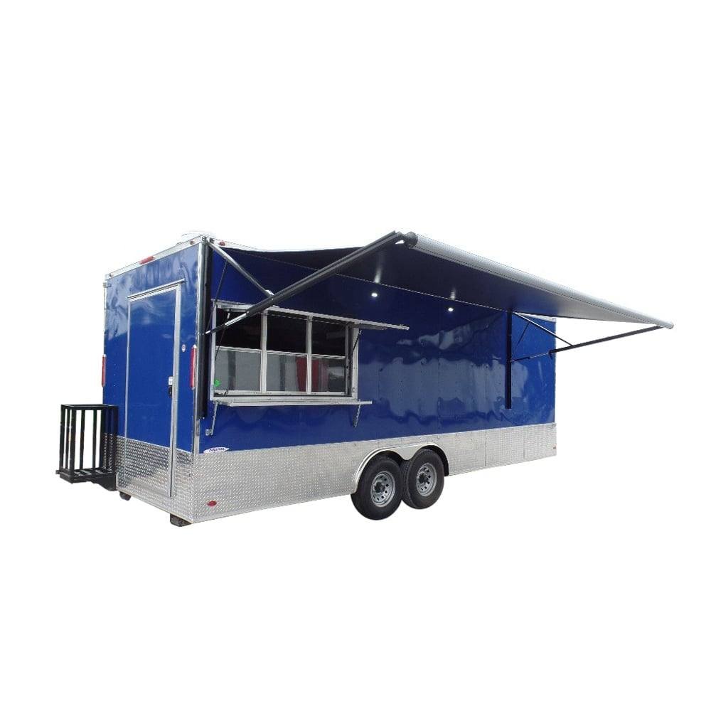 8.5′ x 24′ Blue Catering Event Concession Food Trailer