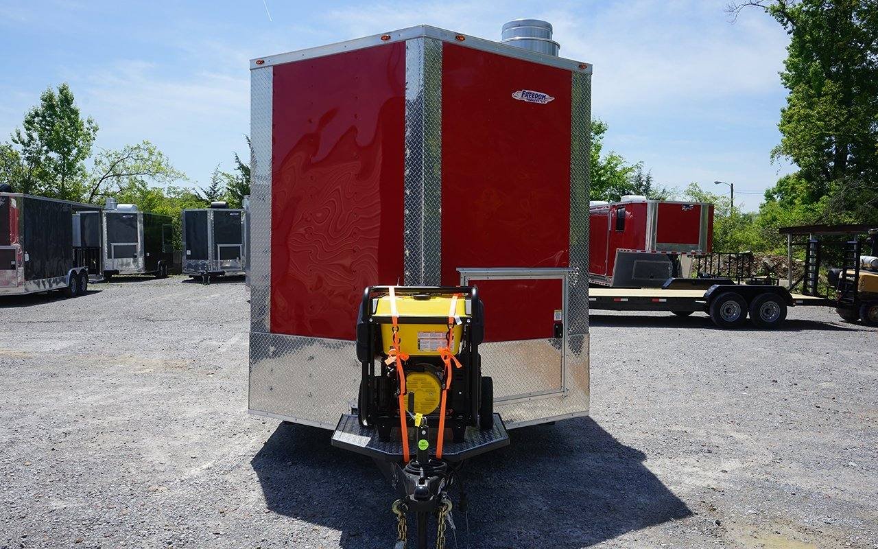 8.5′ x 20′ Victory Red Concession Trailer Food Event Catering — photo 2