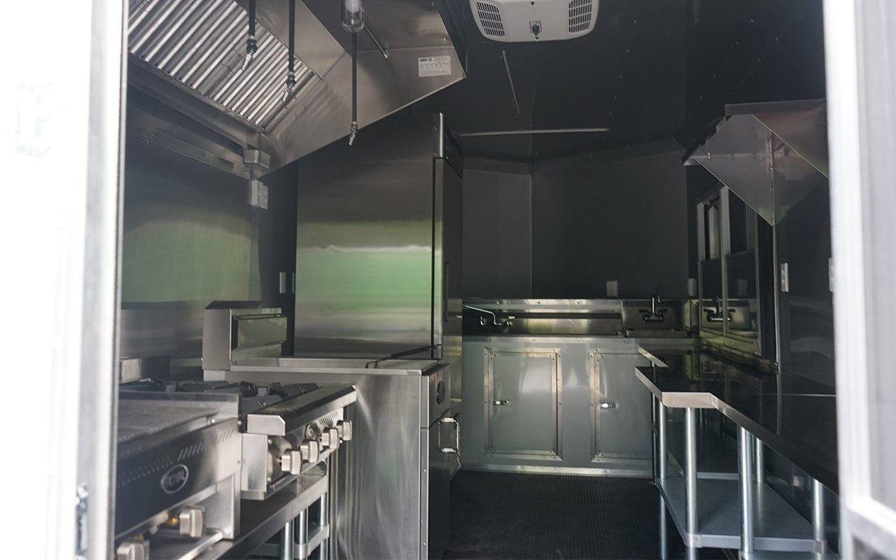8.5′ x 16′ White Concession Trailer with Appliances — photo 13