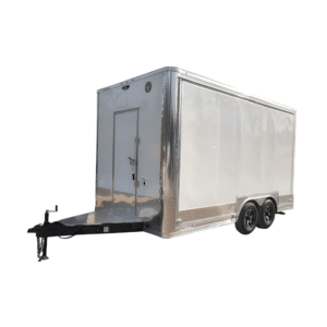 8.5' X 16' Concession Trailer White Food Event Catering Vending