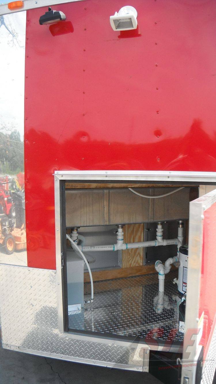 Concession Trailer 8.5′ x 18′ Red – Event Ice Cream Smoothie Catering — photo 6