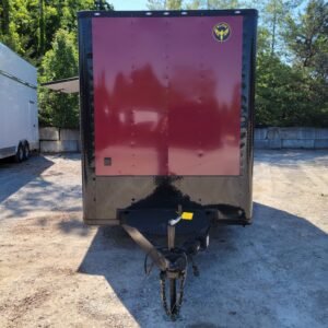 7 x 14 brandywine concession trailer with blackout trim - view 6