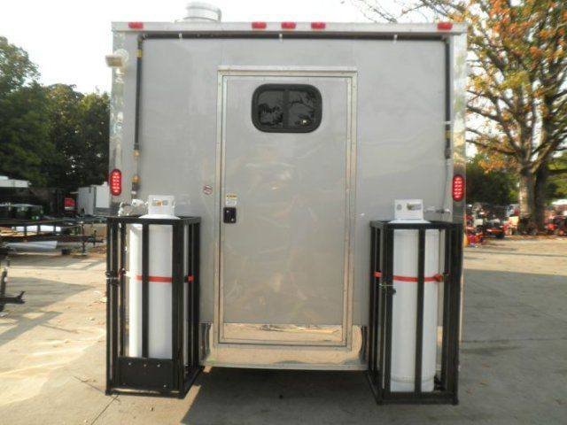 Concession Trailer 8.5’x24′ Appliances Event Catering Food (Silver) — photo 6