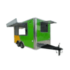 8.5 x 14 lemonade beverage trailer in lime and yellow