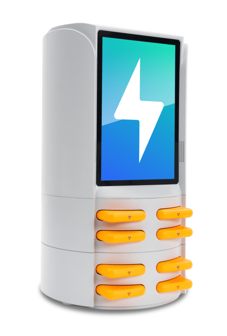 The Power Stop – E8 – Phone Charging Kiosk — photo 3 Power Stop E8 phone charging kiosk - view 3