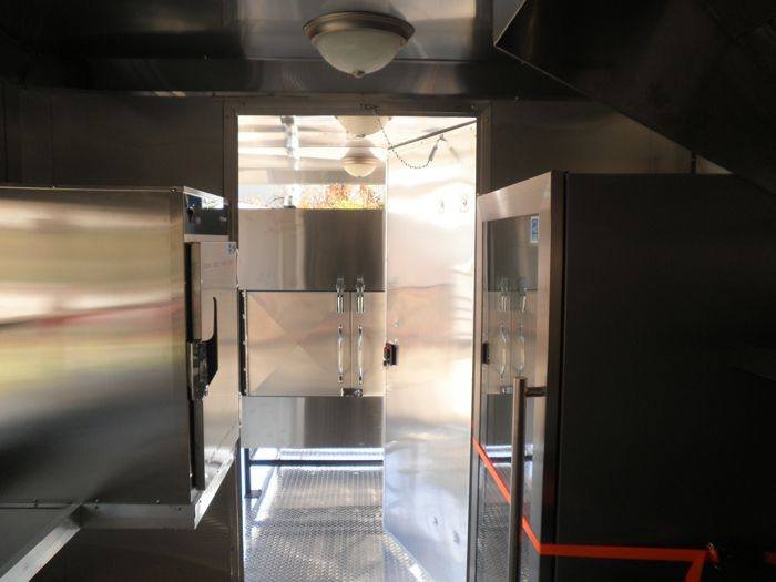 Concession Trailer 8.5’x29′ Silver – Gooseneck Catering Event BBQ Smoker — photo 10