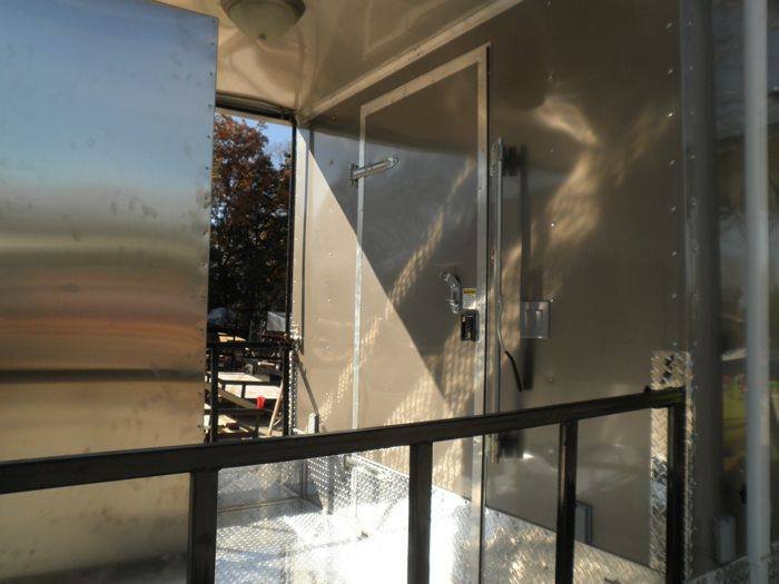 Concession Trailer 8.5’x29′ Silver – Gooseneck Catering Event BBQ Smoker — photo 13