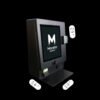 Moneta cash kiosk for micro markets