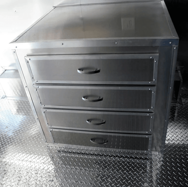 Concession Trailer 8.5′ x 17′ Red – Vending Event Catering Food — photo 13