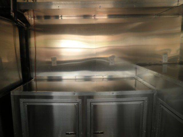 Concession Trailer 8.5’x24′ Silver – Custom Food Event Catering — photo 13