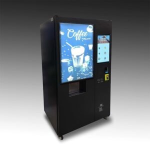 Joe 2 Go hot cold drink vending machine front view - view 2