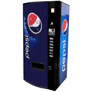 Refurbished Dixie Narco 276E beverage vending machine, slim footprint - view 2