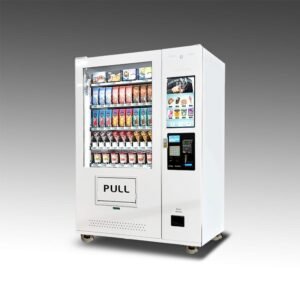 DVS Duravend FET22 elevator frozen foods vending machine front view - view 4