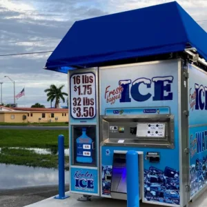 IM2500 ice vending machine front view - view 3