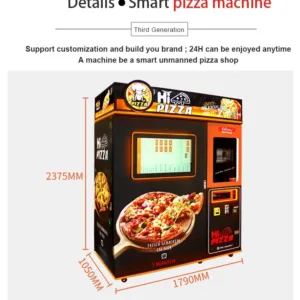 Used self-service pizza machine, automated hot pizza on demand - view 2