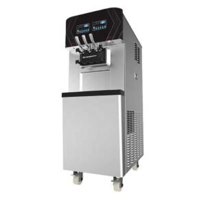 Used Oceanpower NE2430L soft serve machine with dual-control touchscreen