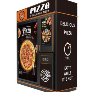 Used pizza vending machine, fully automatic hot fresh pizza - view 2