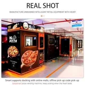 Used automatic coin-operated vending machine for hot snacks and pizza - view 5
