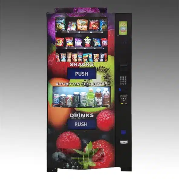 HY2200_Eat_Better_Wrap_Front_-_web.webp New Seaga HY2200 combo, high-capacity refrigerated snack and drink machine - view 2