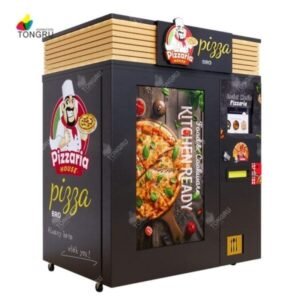 Used automatic pizza vending machine, fresh fast fully automated
