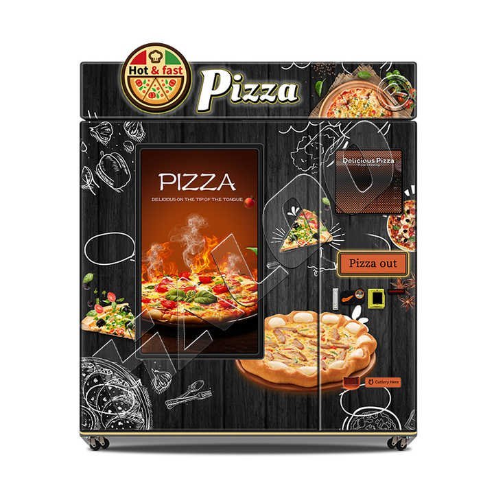 Hcac4abb783d04802b7c06c721fa74ab8w-1.jpg_720x720q50-1.jpg Used 24-hour pizza vending machine, fresh hot pizza anytime - view 2