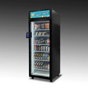 DVS Healthy Smart Cooler 5000 AI vending machine front view - view 2