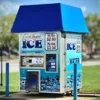 IM1000 Series III ice vending machine front view