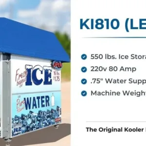 Legacy ice vending machines KI810 and IM500 - view 2