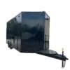 8.5 x 18 blackout concession trailer with 8-foot window