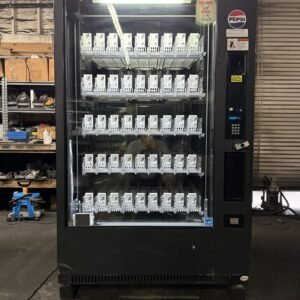 Refurbished Vendo GF-9 glass front vending machine, 45 selections - view 3