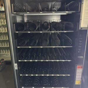 Refurbished AMS 39 snack vending machine with Sensit 3 sensor and glass front - view 2