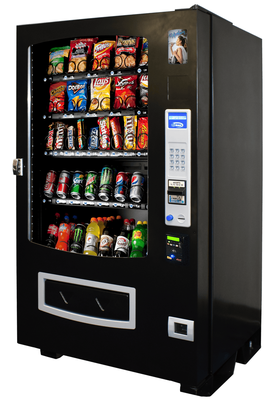 Seaga – INF5C – Infinity 5-wide Refrigerated Snack / Drink Combo *DISCONTINUED* — photo 2